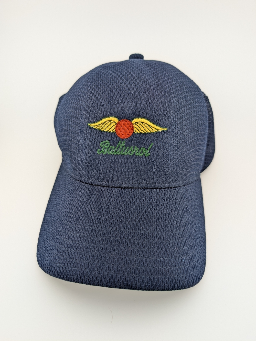 Baltusrol Golf Club Hat • Imperial Navy Blue Winged Logo Performance Hat